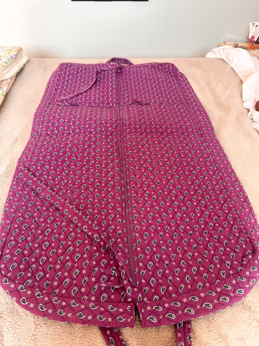 Quilted Hanging Garment Bag